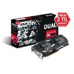ASUS DUAL-RX580-O8G 8GB GDDR5 DVI HDMI 256Bit