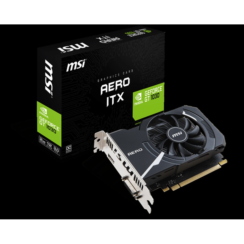 MSI GT 1030 AERO ITX 2G OC  DDR5 64Bit