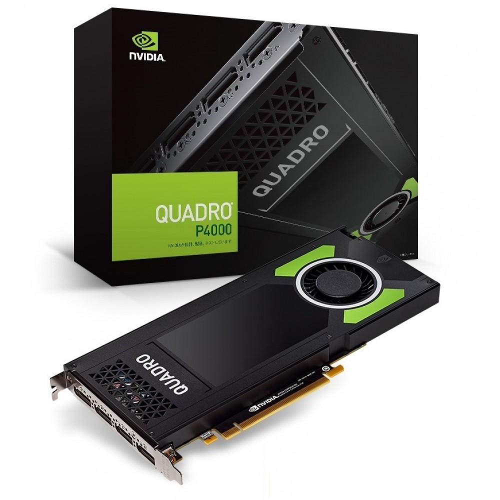 PNY QUADRO P4000 8GB GDDR5 DVI-D HDCP 256Bit