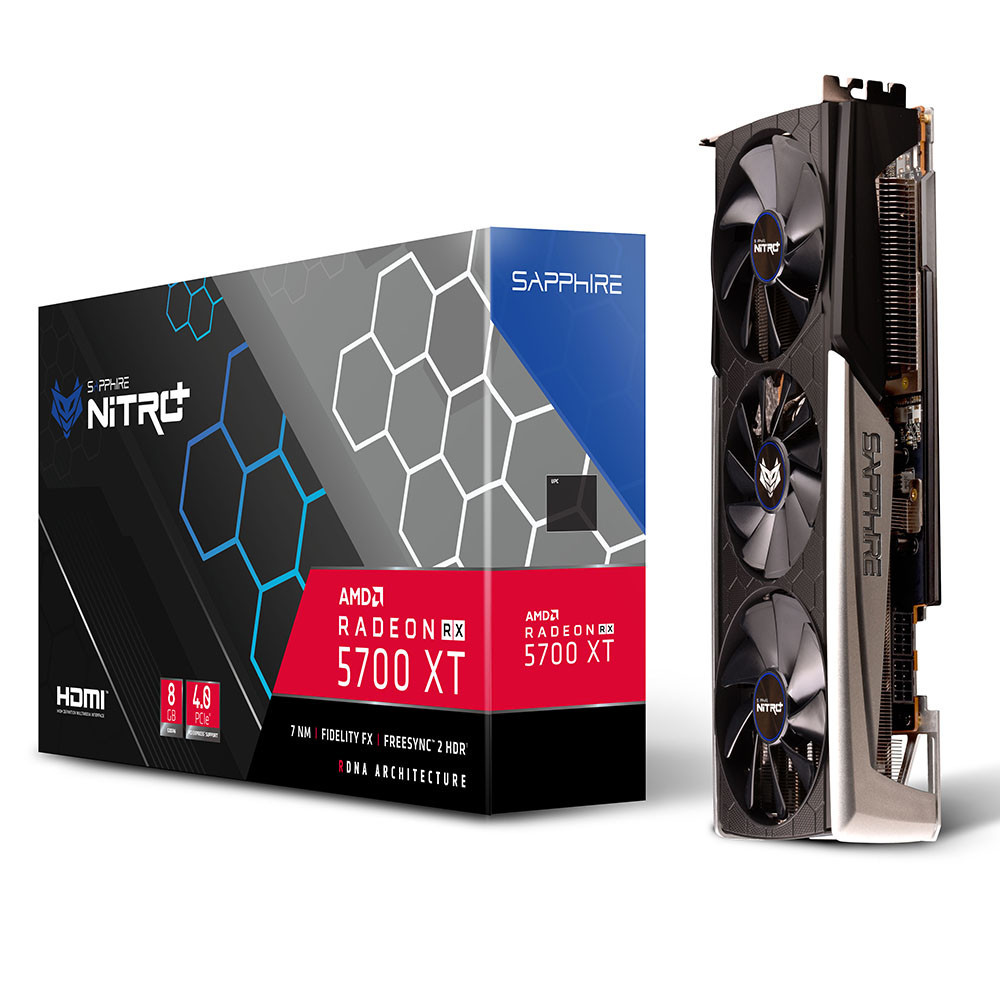 SAPPHIRE RADEON RX 5700 XT 8G NITRO+ GDDR6 8GB 256Bit 11293-03-40G