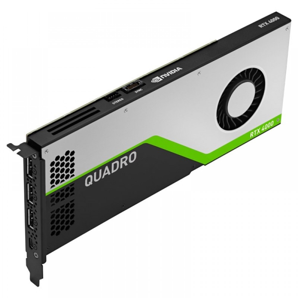 PNY QUADRO RTX 4000 8GB GDDR6 DP DVI-D HDMI 256Bit